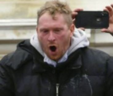 FBI's tweet photo. Have you seen this person? The #FBI is seeking information on him in connection with the January 6 riots at the U.S. Capitol. Help the FBI identify him by sending us a tip at https://t.co/iL7sD5efWD. Remember to reference photo 339. https://t.co/VKFCZa4DcZ