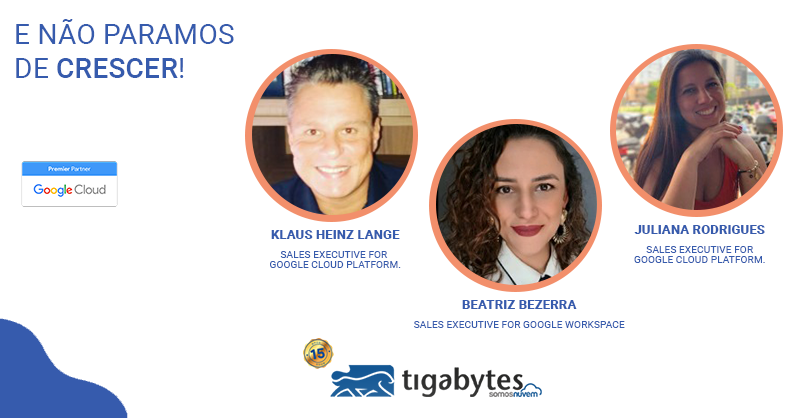 TigabytesSN's tweet photo. Mais um passo na consolidação de nossa estrutura e crescimento da operação LATAM. Ganhamos 3 grandes reforços. Venha conhecer o seu time cloud!
 
#TigabytesSomosNuvem #Tigabytes #Google #GoogleCloud #googleworkspace https://t.co/u6kBvvXKGs