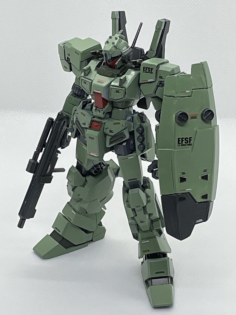 RGM-88X ジェダ 風、です。 ベースはHGUC130ジェスタ。 ジェガンの
