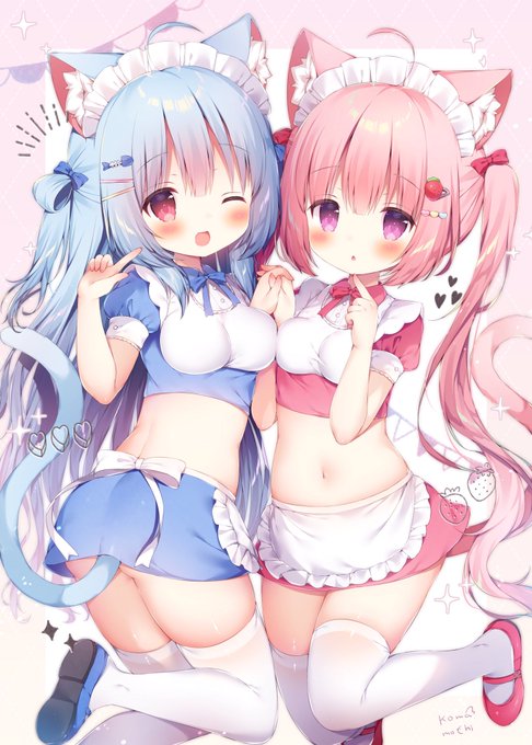 色んなメイドさん!!
 #メイドの日 