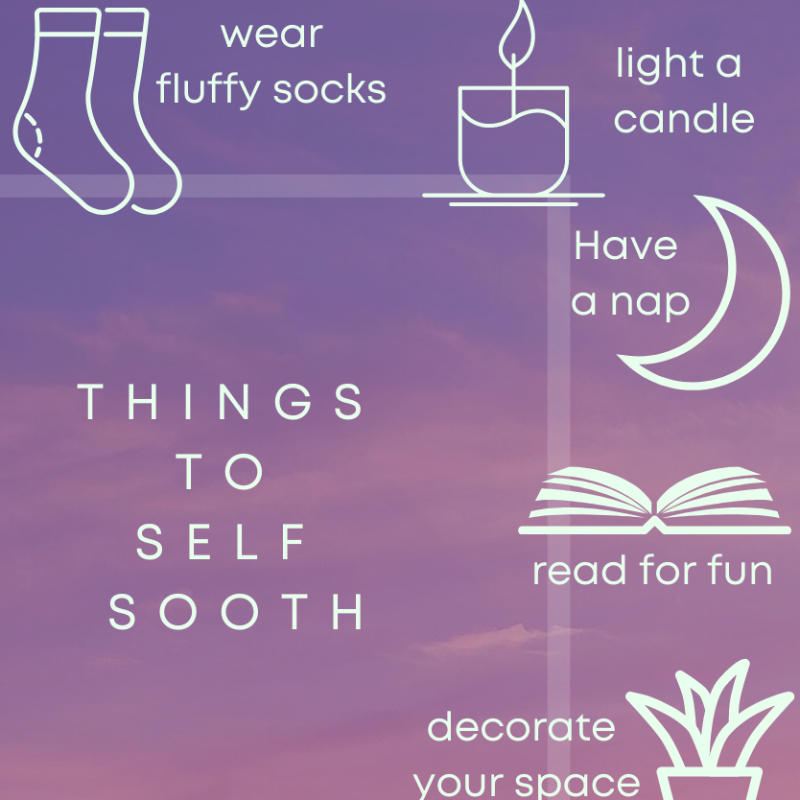 ChrysalisNFP's tweet photo. Sunday is made for self soothing. Recharge your batteries with these relaxing ideas. 🦋 #sunday #selfsooth https://t.co/HKohd8MeDb
