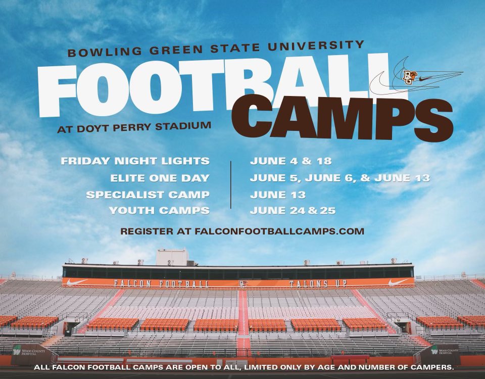 Falcon Football Camps are coming in June! Don’t miss out! #AyZiggy #ToTheMoon