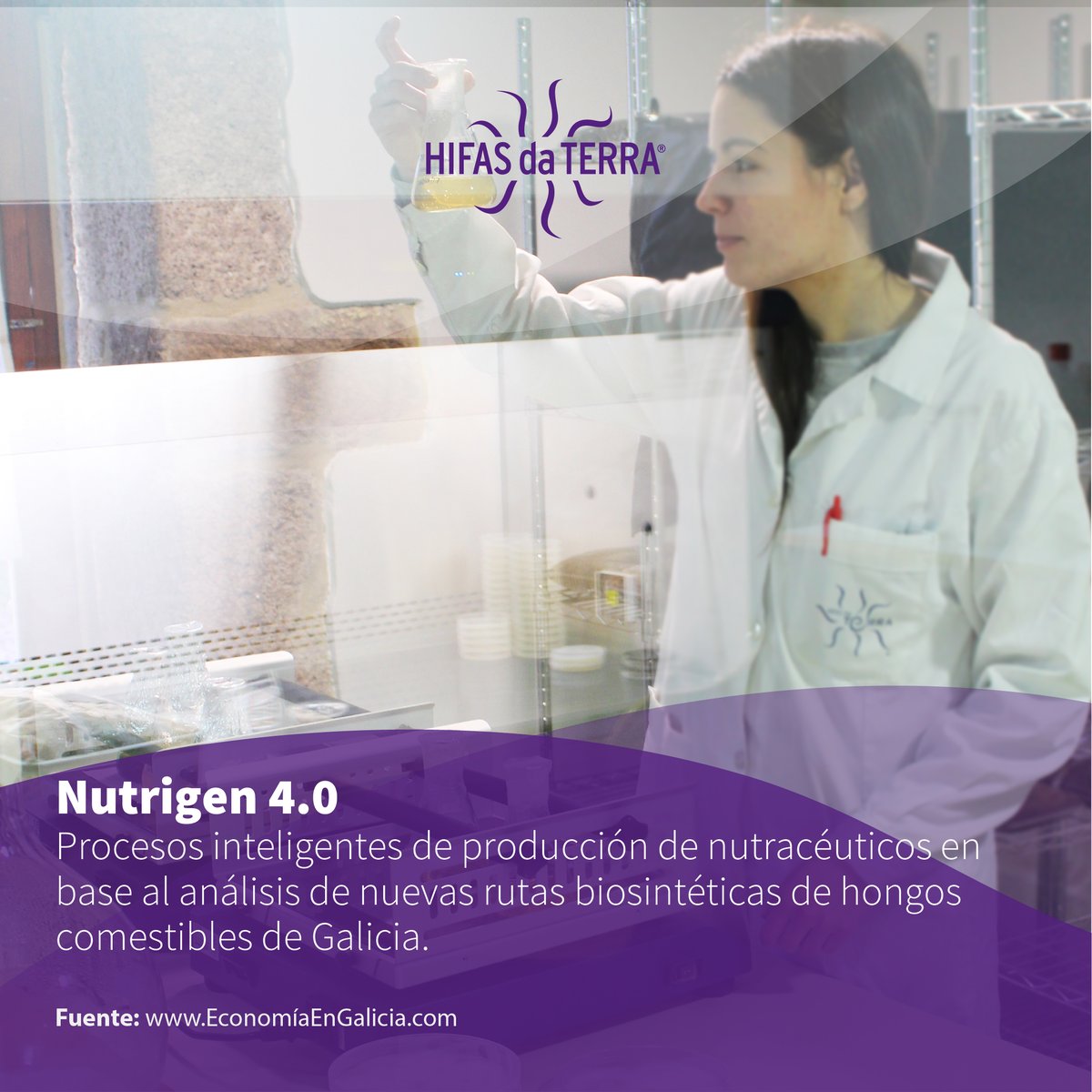 HifasdaTerra's tweet photo. Recientemente fue el lanzamiento oficial de nuestro proyecto #NutriGen 4.0, un proyecto en el que trabajamos de la mano con el Centro Tecnológico ANFACO-CECOPESCA 🔬 https://t.co/ra9UuJXoEL