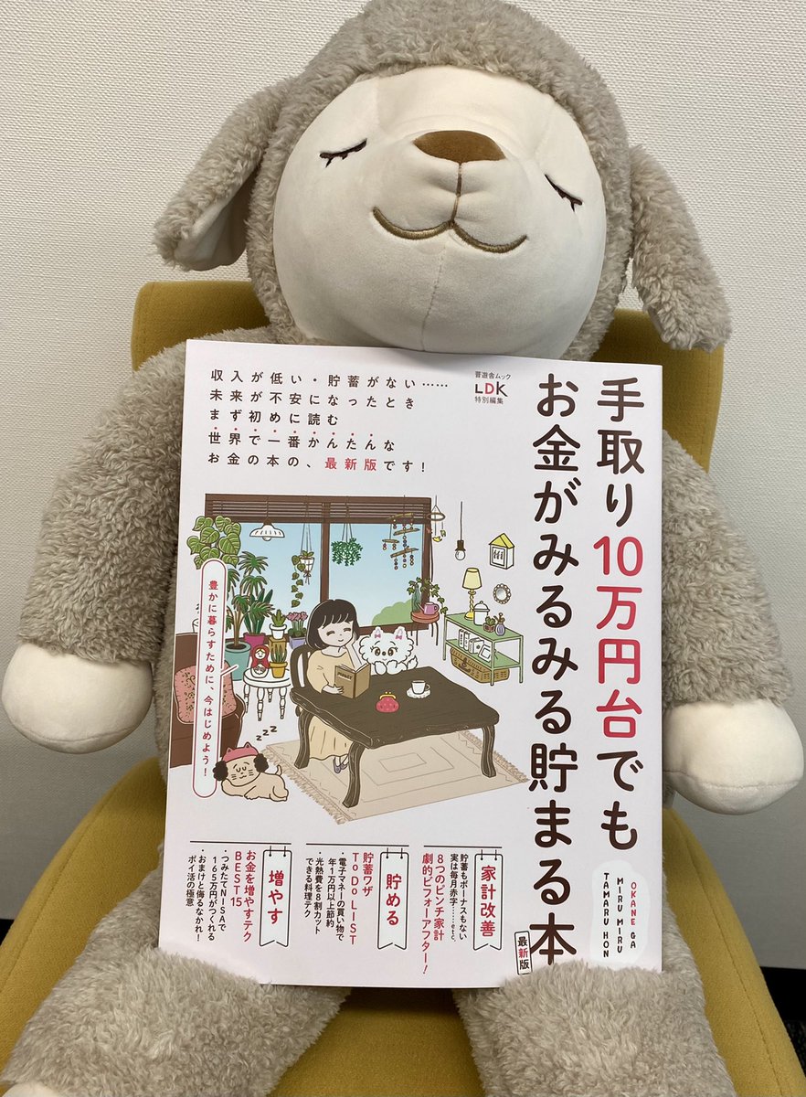 Ldk編集部 公式 Ldkムック本 5月10日発売 ムック本の 手取り10万円台でもお金がみるみる貯まる本 最新版 が好評発売中です この本は 将来への不安を抱えたあなたに贈る世界一かんたん