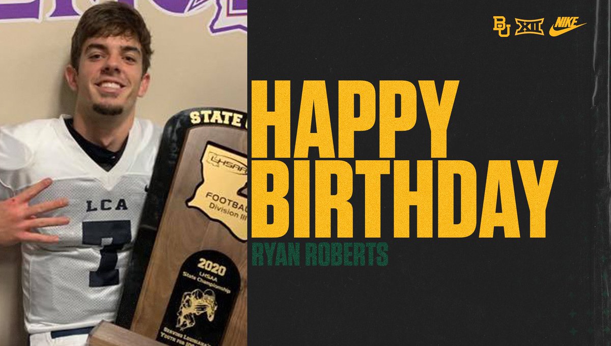 Happy Birthday, Ryan!

#SicEm | #BUncommon