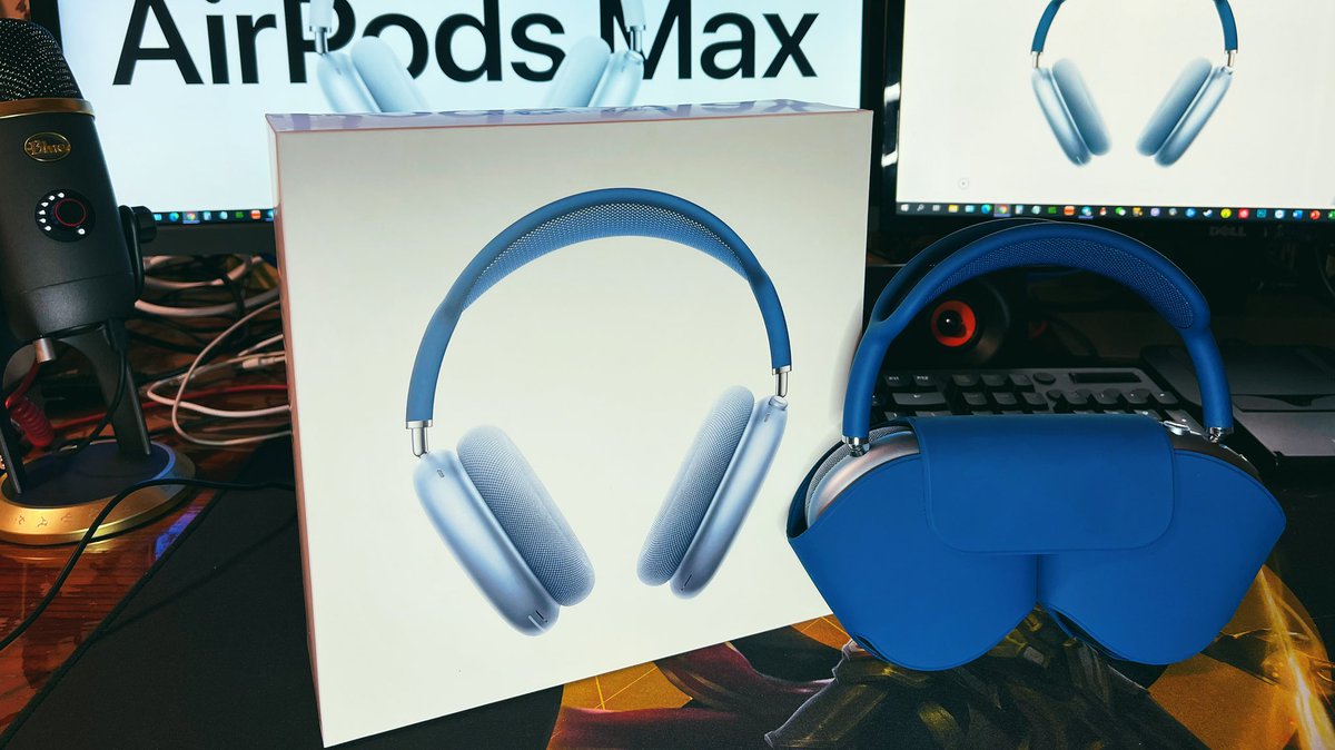 Wilson_SZR's tweet photo. 🎧Hello My Music World.

🎁#birthdaypresent Present for Myself.

#AirPodsMax https://t.co/zh0zIttfFF