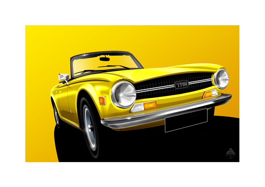 Sorry the daily car art post is late today. Had a hospital appointment.
To make up for it, here are 4 Triumph TR6's.

#TriumphTR6 #CarArt #AutomotiveArt #CarIllustrations

@marcus_t_ward
@creatinglightly
@goseatonio
@jezdrawspicture
@bsillustration