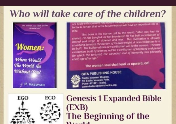 AssataNur's tweet image. "... for he is certain that in the future women will have an important role to play.

This book is his clarion call to the world: 

"Man has had his chance. He has bungled: he has blundered. He has built a civilisation of hatred and strife, of violence and war." 
_