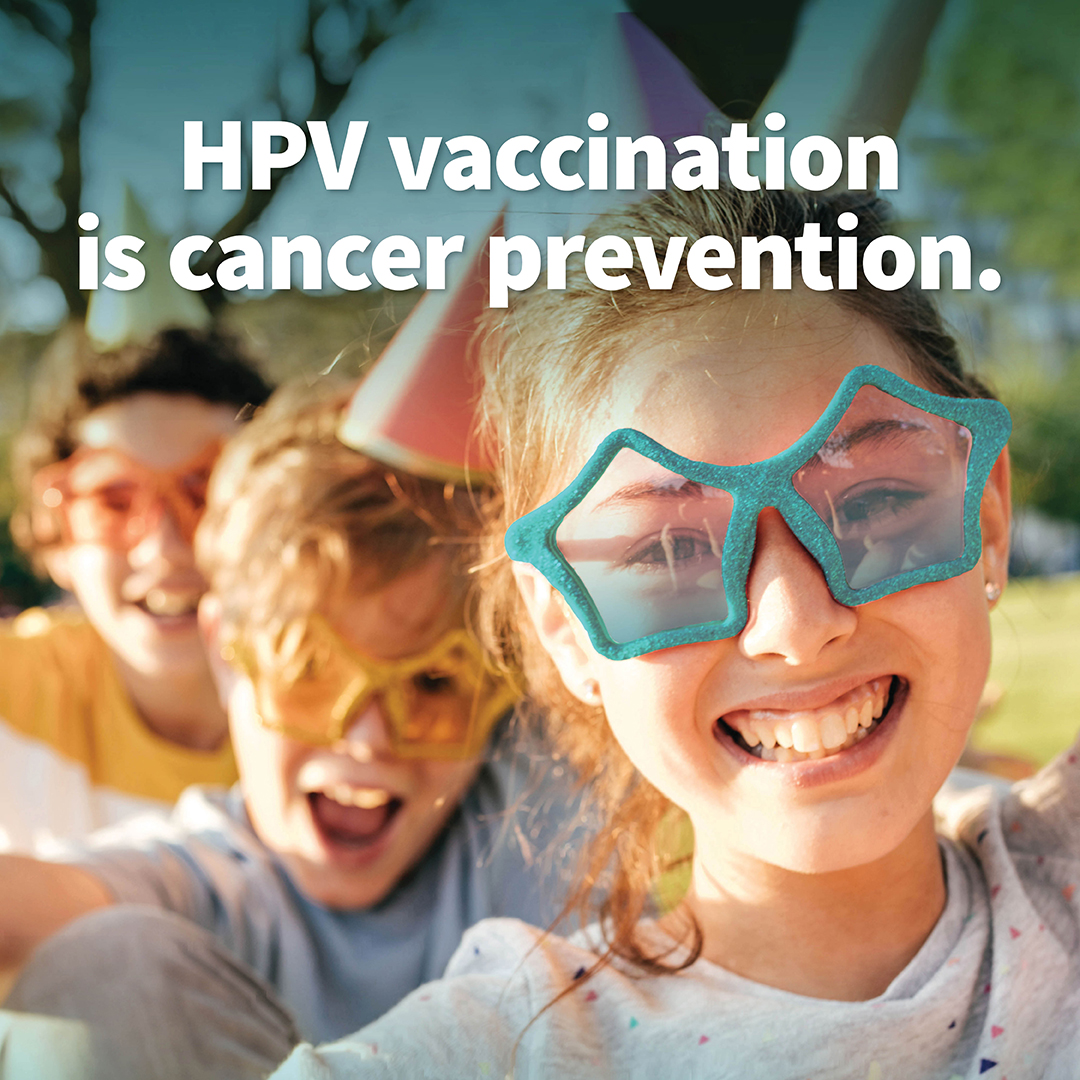 AmericanCancer's tweet photo. Missed your childโs vaccination? Be sure your child gets the HPV vaccine between 9 & 12 to help prevent HPV cancers later in life. Learn more at https://t.co/nY98GyG7VO #HPVCancerFree https://t.co/BCTdqnzYYK