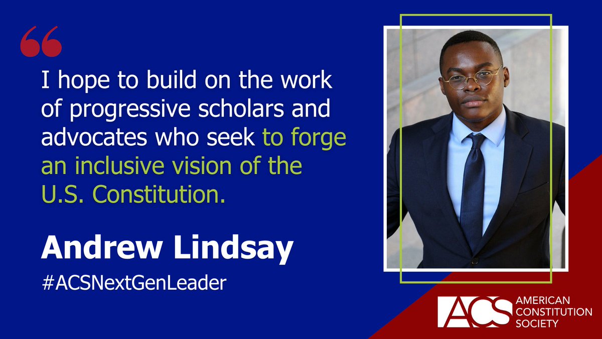 acslaw's tweet photo. ACS’s 2021 Next Generation Leaders are making positive progressive change in communities across the country! Will you share a few words of wisdom and support with this year’s NGLs as they embark upon this exciting new chapter? https://t.co/MIVUlEhJUx #ACSNextGenLeader https://t.co/Dj5Wp6W2Hq