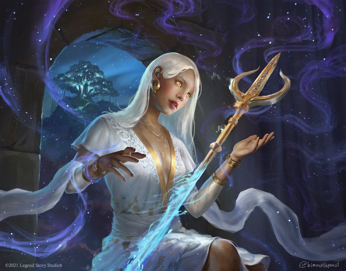 Last year I worked on Flesh and Blood TCG expansion called Monarch. It was a pleasure and this one was one of the most enjoyable images I've worked on. 

#phantasmify #fleshandblood #tcg