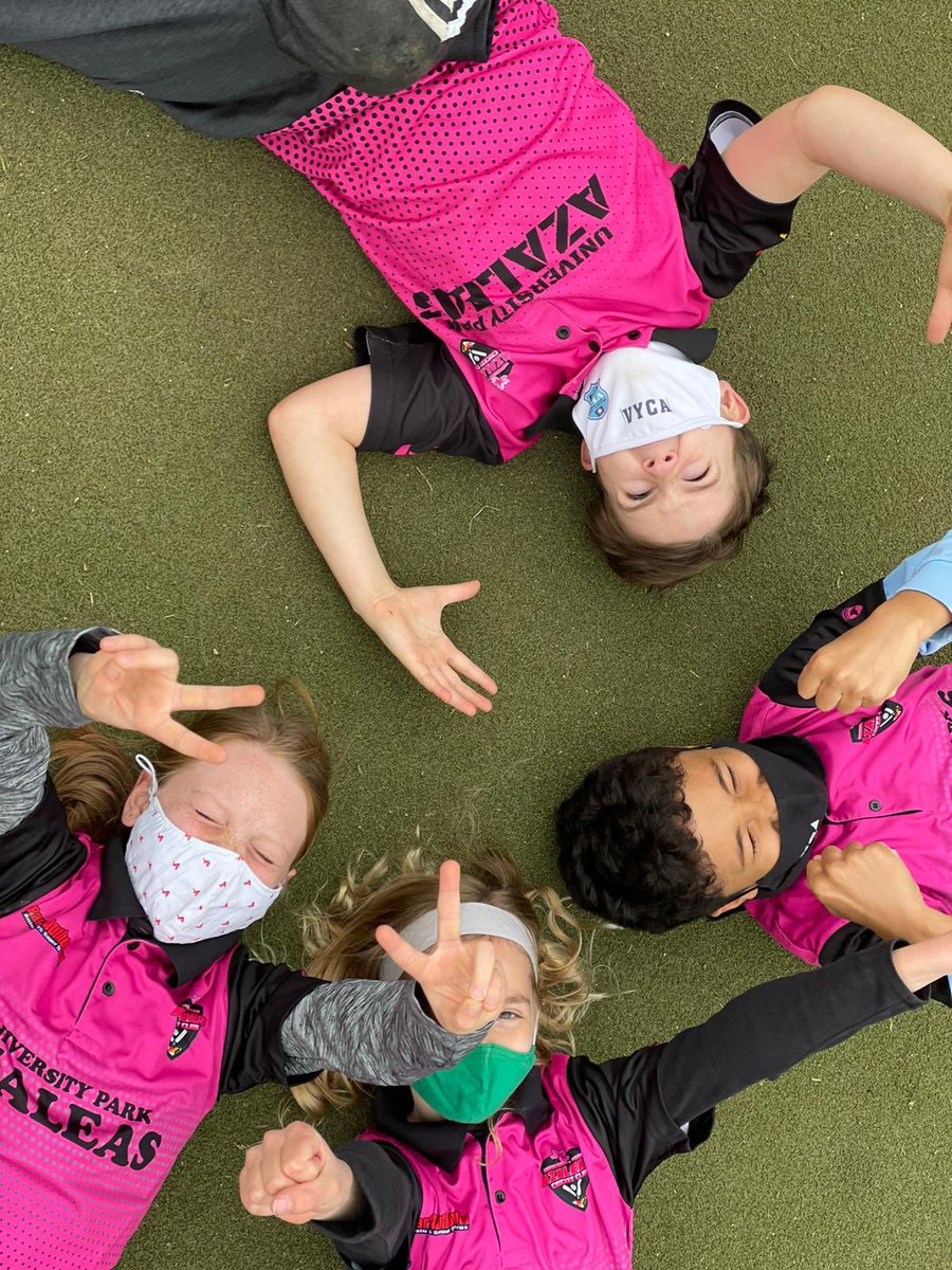 UpAzaleas's tweet image. Azaleas having some fun, celebrating their third victory if the season