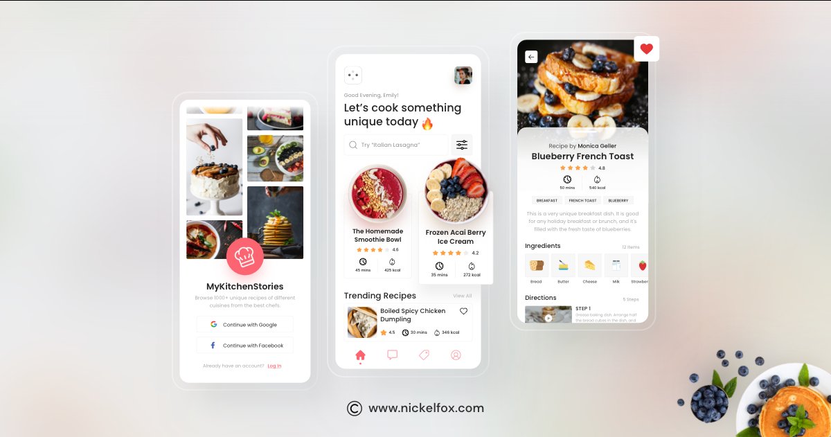 NickelfoxTech's tweet image. Here is a new shot based on Food App Onboarding and Nutritional Value Tracker.

#foodapp #foodapplications #appsforfood #appsforfoodlovers #healthyfoods #healthyeating #healthfyme #nutritionist #nutritioncoach #nutrition #foodlovers #iosdesign #android #websitedesign #uxdesign