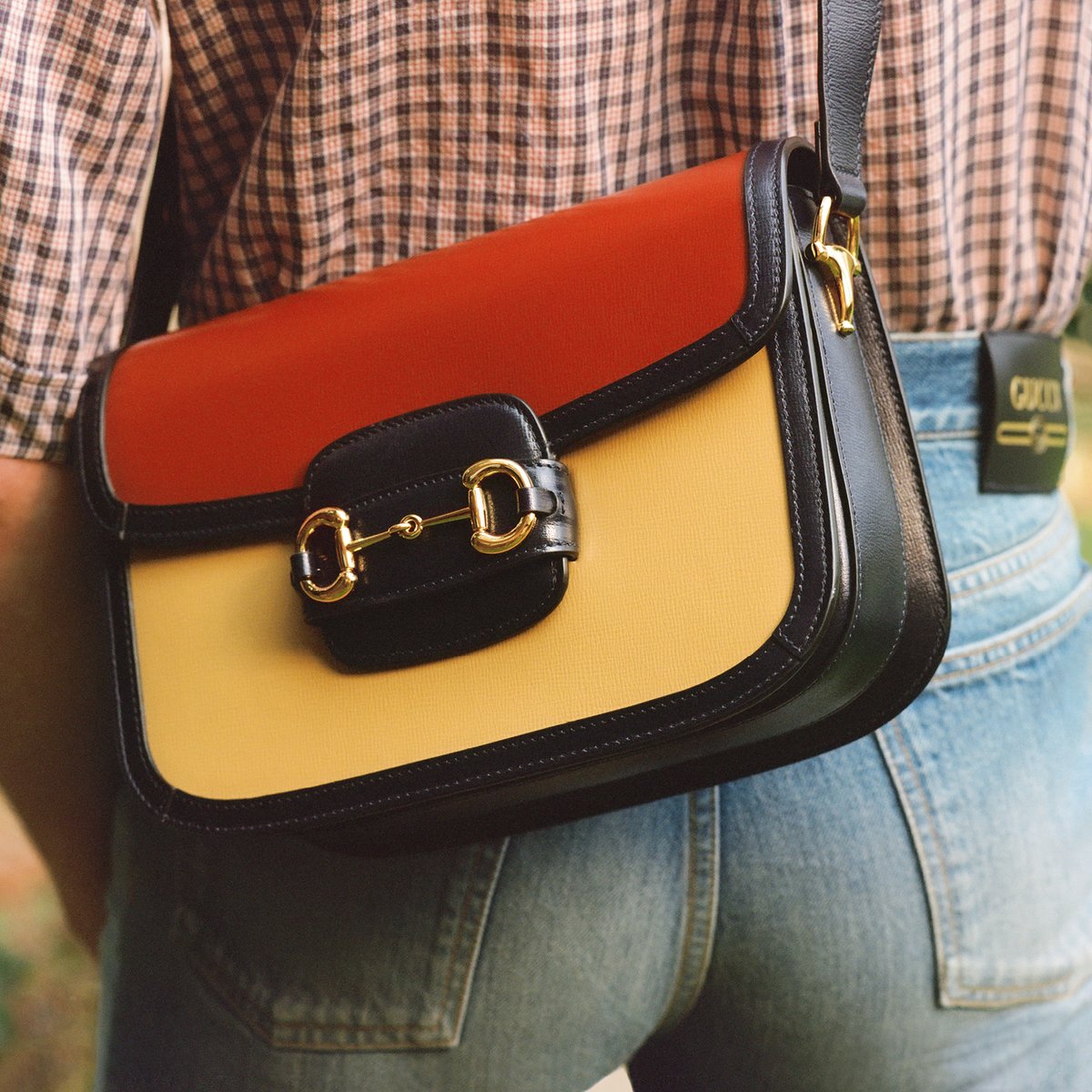 And another! This time, the legendary Horsebit 1955 bag, another proper favourite of designer Alessandro Michele at <a href="/gucci/">gucci</a>. It’s fabulously handy for those hot summer days that surely must be on their way soon. Styled by Stuart Williamson and photographed by @_ryniewicz.