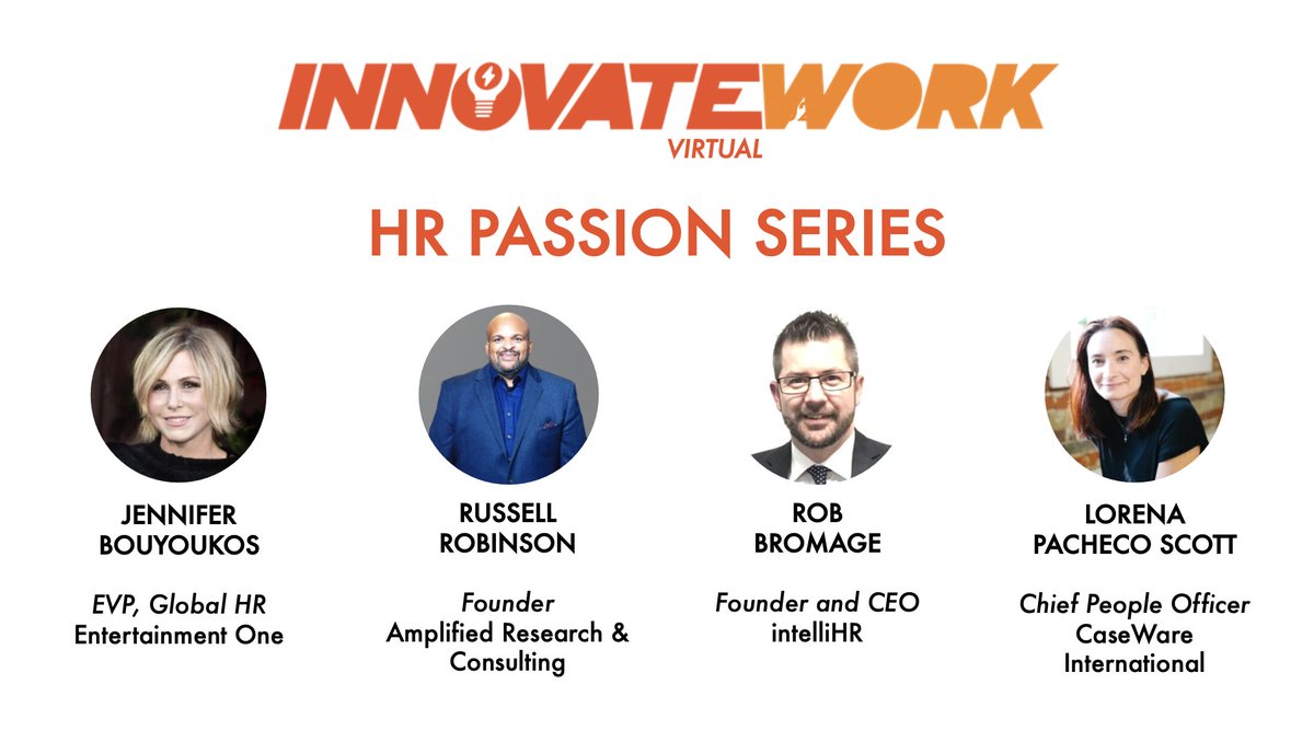 Excited for the #HR Passion Series Sessions and panel discussion at #InnovateWork on May 27th. Sign up for free here: lnkd.in/gMspbTX

Can't wait to hear our 9-minute Passion talks and discuss! See you all in a few weeks :)

#humanresources #talent #leadership #community