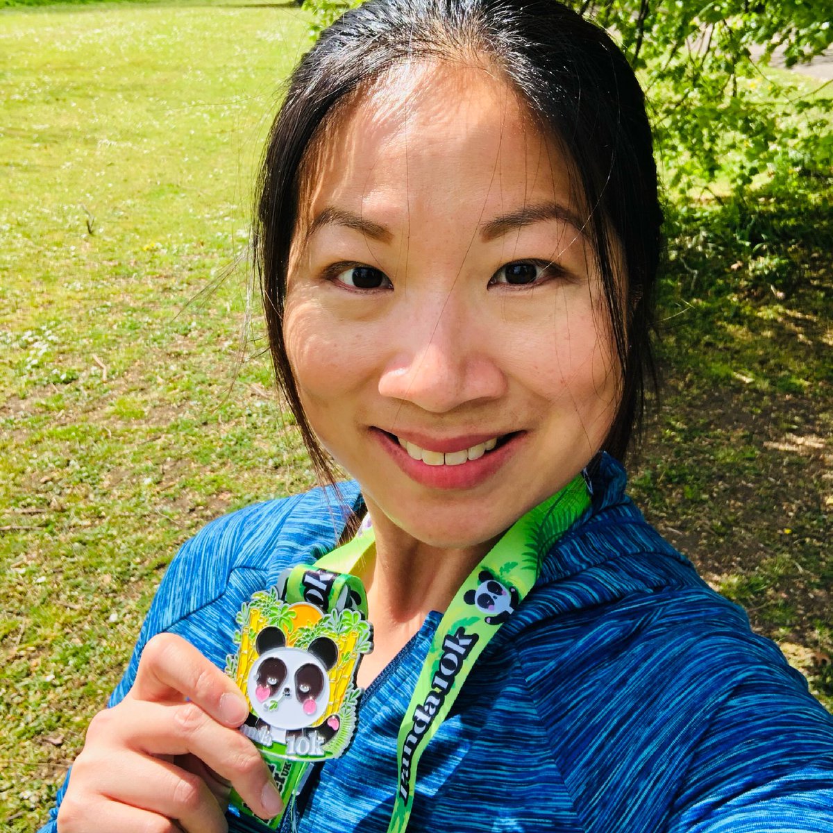 WinnieFitness's tweet photo. Happy Monday! I’m really excited to be sharing my first #MedalMonday post! Take a look at this Panda 10k run medal 🐼🏅😍 It’s super cute, I love it! @virtualrunnerUK
#virtualrunneruk #virtualrunner #10krun #fitnessmotivation #runningmotivation #MotivationMonday https://t.co/j552ZMdUbo