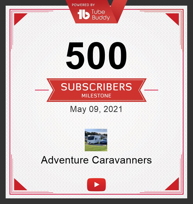 Hi all,

I would just like to thank each and everyone, who has watched
liked,or even subscribed to my channel.  500 subscribers, 
Wow I am really made up. 

Thank you all again, channel will be up and running again very soon.
Enjoy caravanning everyone. Nigel