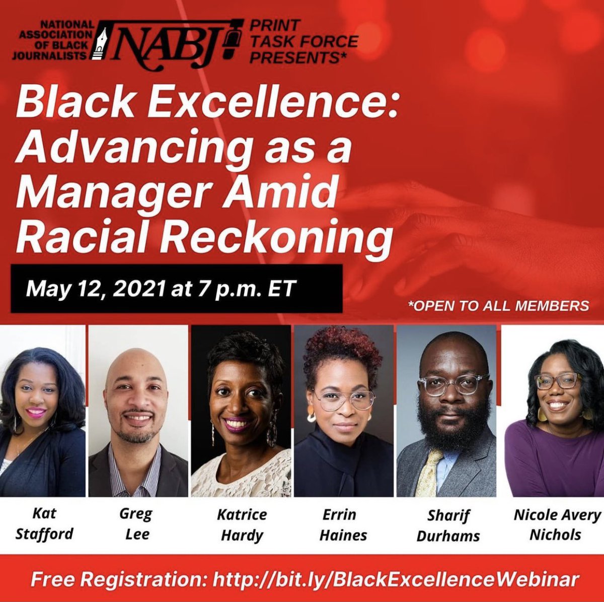 GaryACotton's tweet photo. I see you @nabjprez2011 and @sdurhams! I’m tuning in to this one. https://t.co/7JtdYfAmau