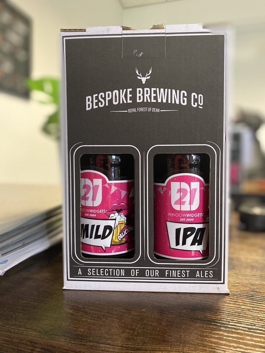 Windowwidgets's tweet photo. Shout out to @BespokeBrewery in the Forest of Dean, it was great to work with another local business to help celebrate our 21st Birthday 🍻 #localbusinesses #21yearsinbusiness #windowwidgets #supportlocalbusinesses #brewery #widgets21 #bespokebrewery https://t.co/nDRjLwIrFF