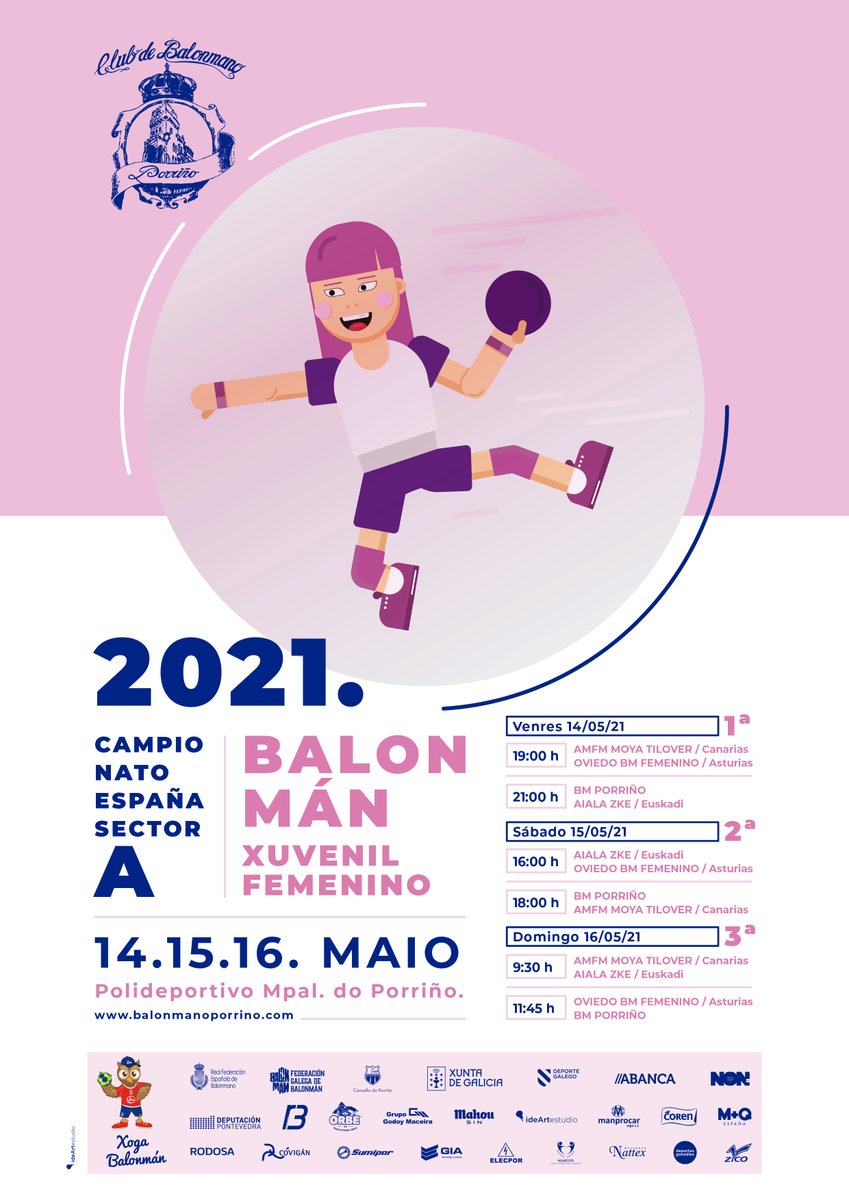 BmPorrino's tweet photo. Quedan cinco días para que el Pabellón Municipal de O Porriño acoja el #CDEJuvenilBM en el que jugarán nuestras juveniles‼️

👉Os dejamos los horarios de todo el fin de semana 

#aRevolta https://t.co/4oG5uMiOPy