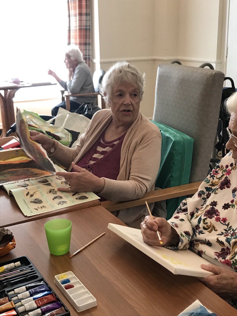 Had a lovely morning with these residents last week. Can’t wait until our next session. I See You Project