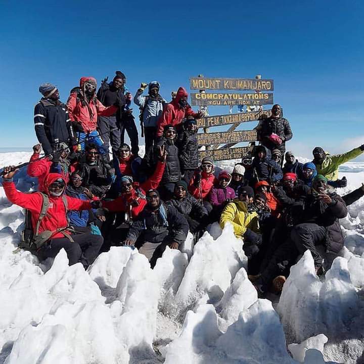More than Happy!!
Always our clients are feeling happy with our professional mountain guides  and their dreams come true never miss this great memory with us .
 book now info@africanlovebirdsadventure.com or
whatsApp chat +255768520557

africanlovebirdsadventure.com