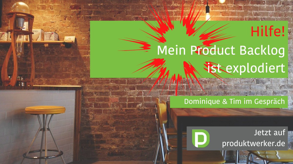 produktwerker's tweet photo. Ist dein Backlog explodiert? Wie kommt's, dass das #productbacklog überläuft? @designik und @produktwerkCGN zeigen Wege auf, wie man es bereinigt und Strategien, wie es ein #productowner erst gar nicht dazu kommen lässt.
https://t.co/uIRCelxQA2 https://t.co/fkVneomeGr