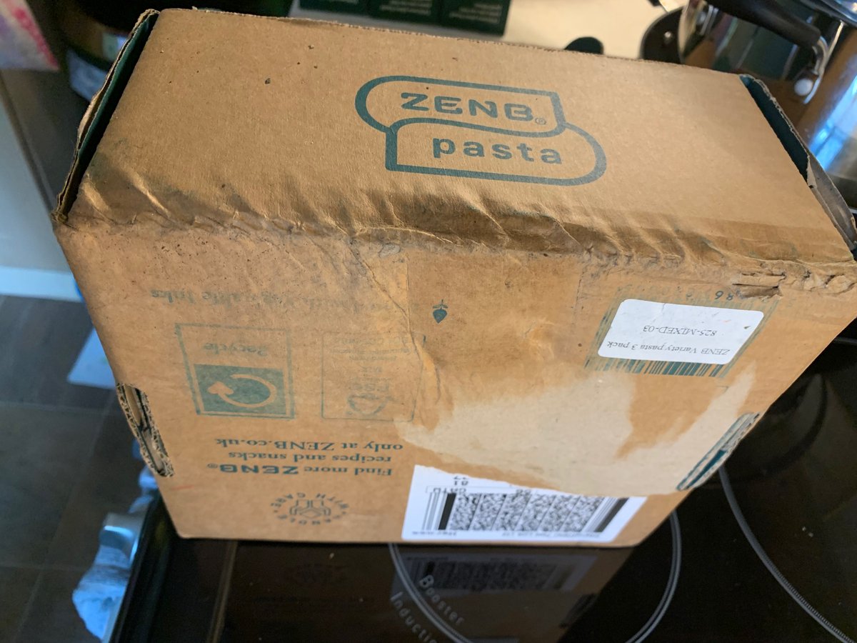 2MRep's tweet image. Hi @zenb_uk my first order arrived but delivery was left out in the rain and it’s put me off trying it now…😕