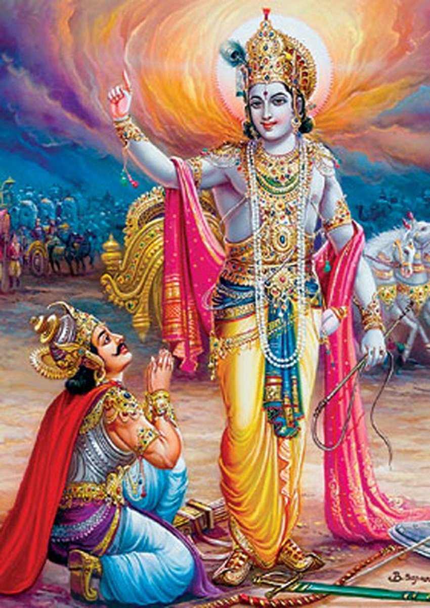 It is best to consult true men of God whenever there is doubt as to whether or not a war is righteous." O Arjuna, fortunate are the Kshatriyas when such a righteous battle has, unprovoked, fallen to their lot;they find therein an open door to heaven. "(Bhagvat Gita II:32)