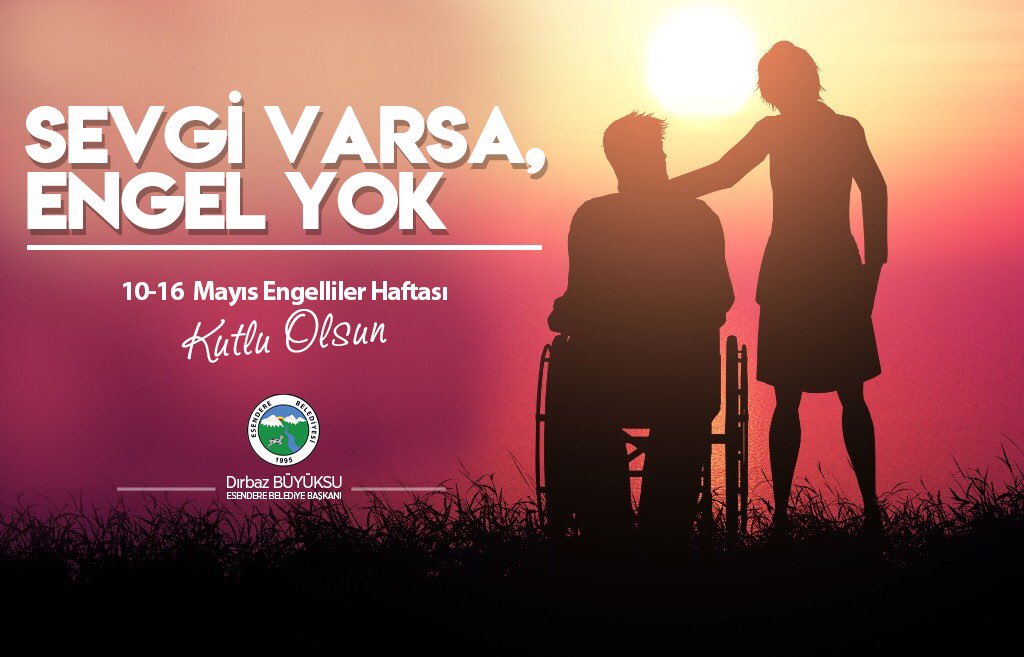 dirbazbuyuksu's tweet photo. Engelli olmak, bir engel değildir. Sadece aşılması gereken bir düşüncedir. Yürekteki tüm engellerin kaldırılması dileğiyle #EngellilerHaftasıKutluOlsun https://t.co/KfBodFZgWR