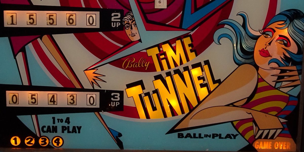 Multibille's tweet image. Time Tunnel (Bally, 1971) multibille.fr/blog/539203-ti… #pinball