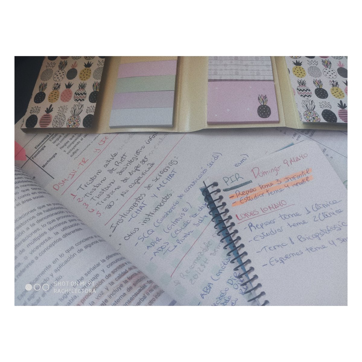 PsicoRaquelG's tweet photo. Retomamos estudio PIR, pasito a pasito. Aún tengo que ver cuándo empiezo a estudiar los manuales nuevos 😭 https://t.co/ABIFwW0Ll0