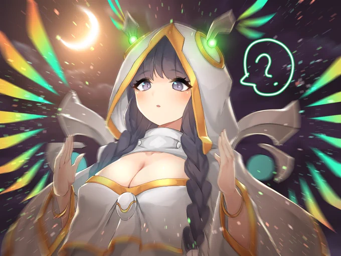 いいタグ見つけたので神巫ちゃん盛ってきました #OCGおっぱいグランプリ 