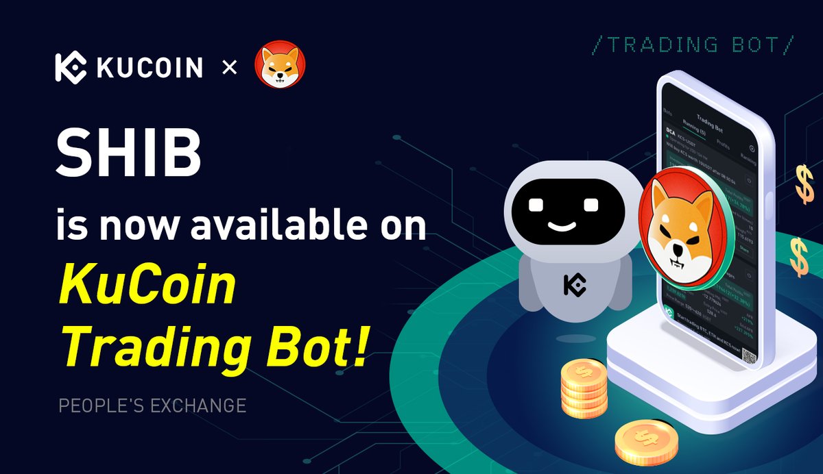 kucoincom's tweet photo. 🔥 $SHIB is now available on #KuCoin Trading Bot!

🤖 #SHIB vs #DOGE, which is stronger?

✅Tweet the screenshot of your $SHIB or $DOGE trading bot profit with the hashtag #KuCoinTradingBot
✅Follow @kucoincom &amp; RT

We'll select 5 winners on May 13 to equally share $500 in $SHIB! https://t.co/acnW7loLFe