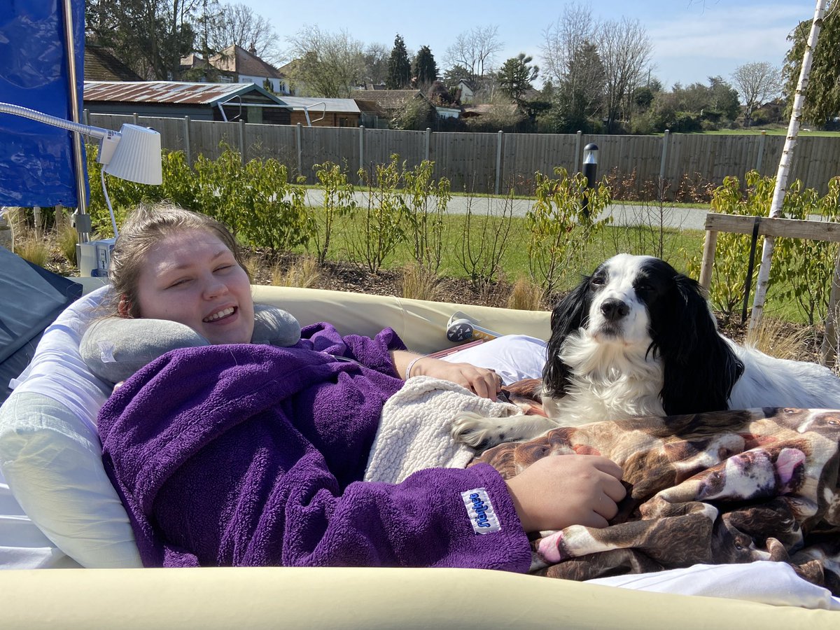 “Being in the hospice and receiving the fantastic care from the Fair Havens team – and witnessing the speed at which medication can be altered or added in to control symptoms – has transformed the way I view it." -  @LucyAlexandria  #DMAW21  #InAGoodPlace