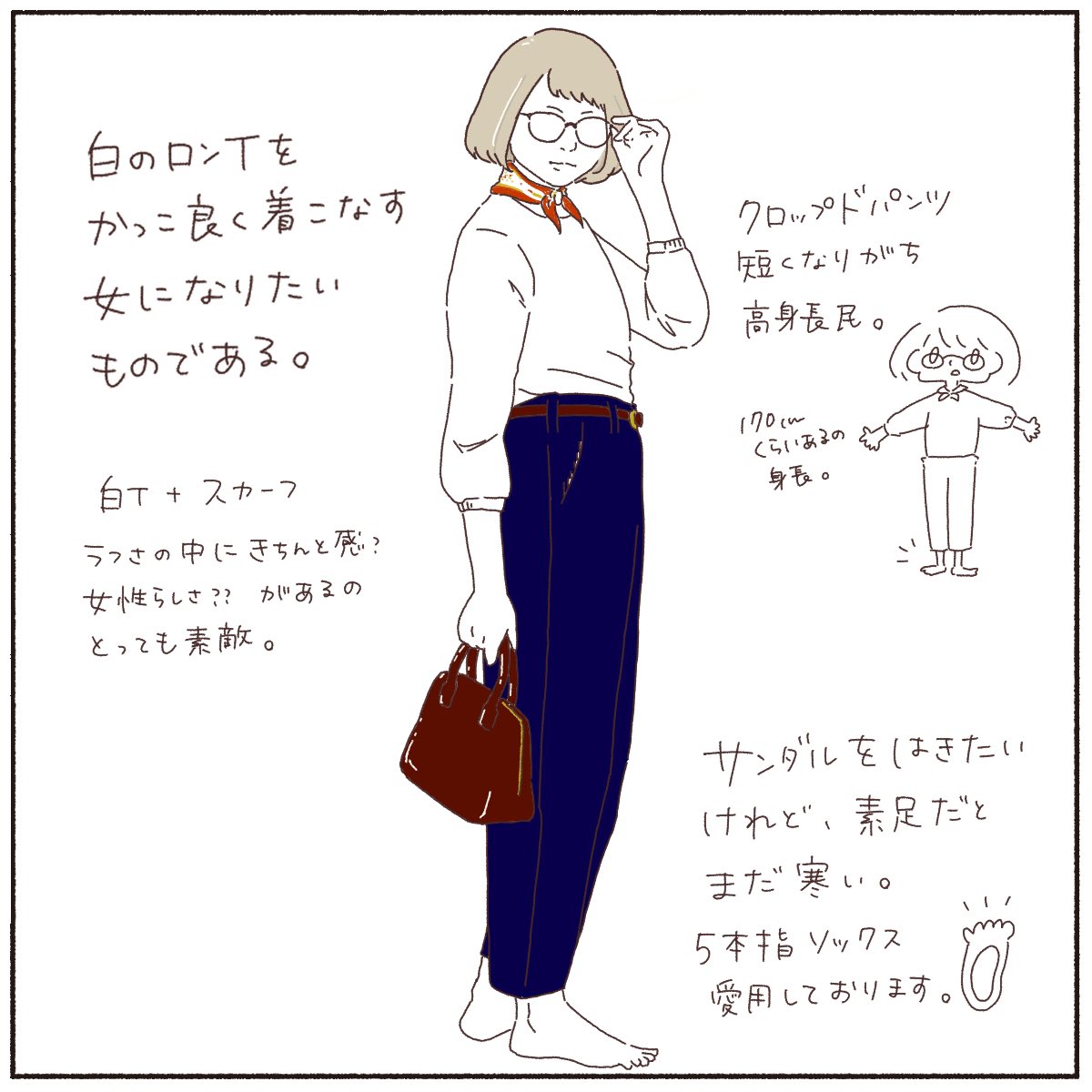 コーデイラスト