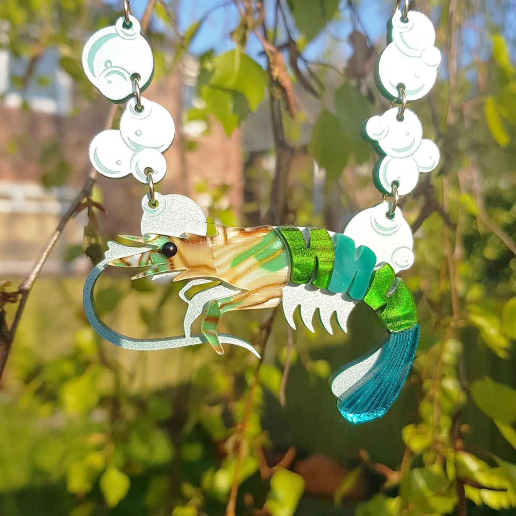 It shrimply wouldn't be right if you weren't wearing a Pearly Prawn on #WorldShrimpDay 🦐  (📷  - corinne_heggie) ow.ly/vrf050EH2lE