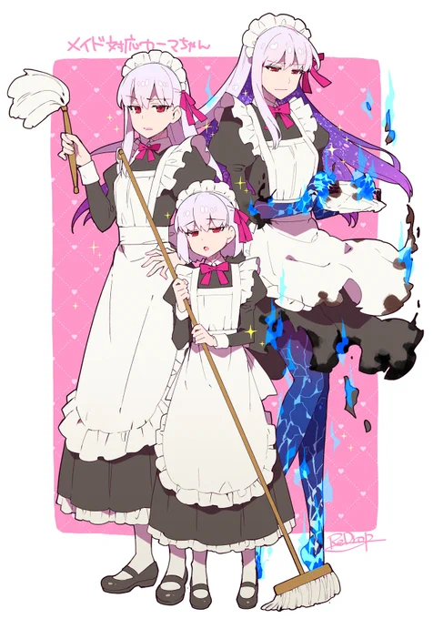 メイドの日との事で再掲カーマちゃん🎀 #FGO 