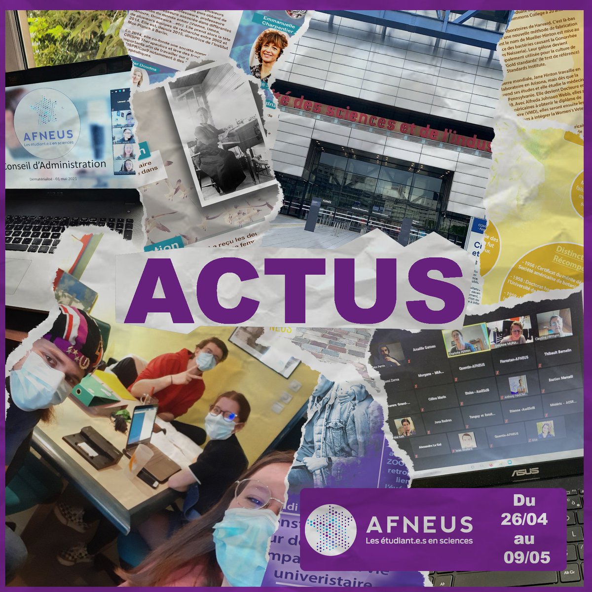 Les actus du 26 avril au 9 mai 2021 (1/5)

Aujourd’hui, c'est l'heure des actus du mandat.

⬇️⬇️ A dérouler ⬇️⬇️