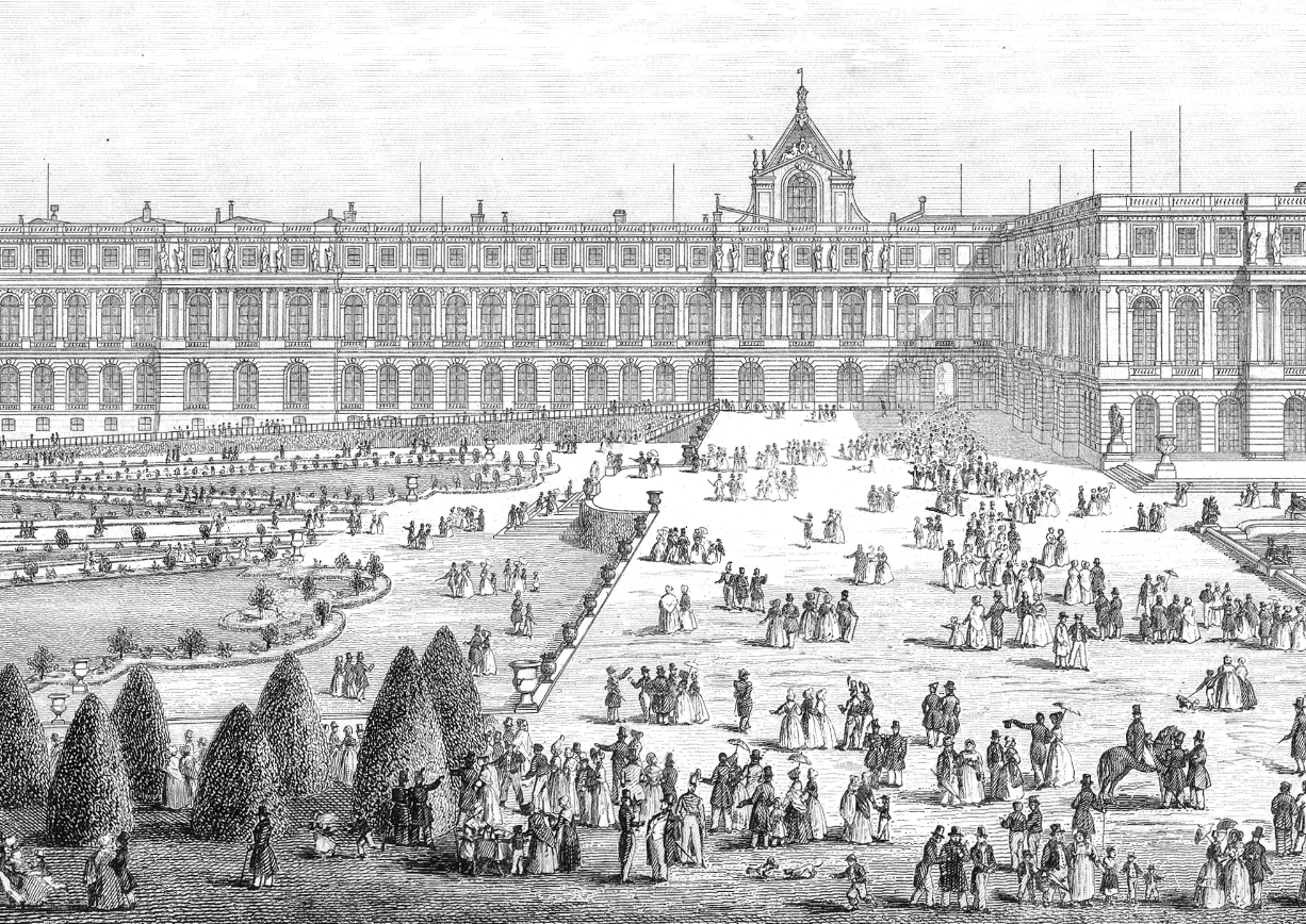 Palace of Versailles France as it was circa 1680 after work by the French  architects Louis Le Vau Stock Photo Picture And Rights Managed Image  Pic XY21104163  agefotostock