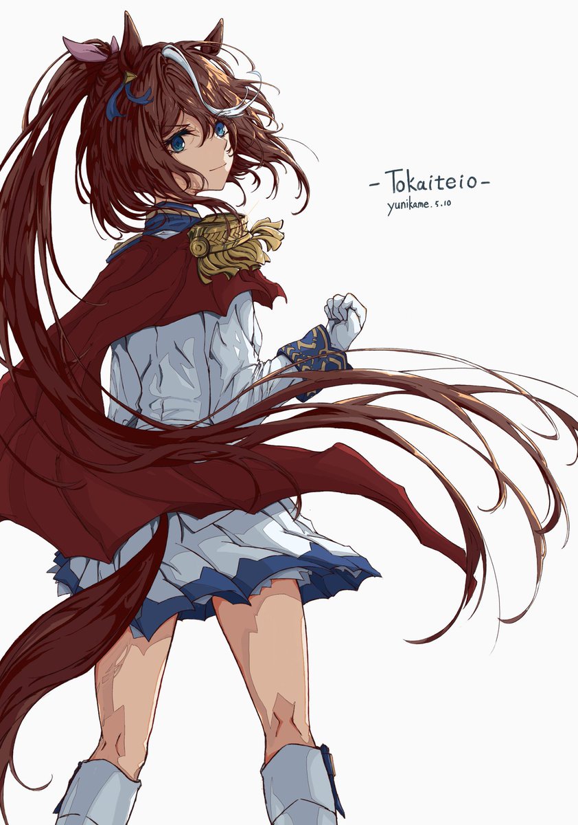 ウマ娘 トウカイテイオー描いてみた