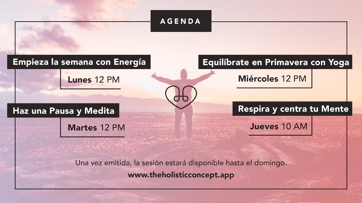¿Qué tenemos en nuestra parrilla de Bienestar esta semana? No te pierdas nuestras sesiones en directo en la sección Daily Reset y sigue cuidándote como te mereces.

#practicatubienestar