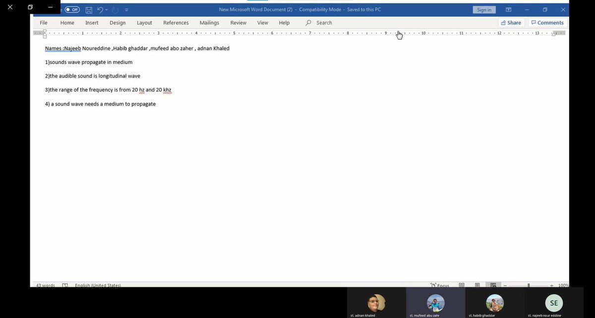 AyaHabli's tweet photo. 📢Check this out📢Grade 8 learners working in groups using #BREAKOUTROOMS in @MicrosoftTeams.
#remotelearning #interactive #studenttostudent #breakoutrooms #microsoftteams #HHHS @Hhhsinfo https://t.co/O7xtuLKdGq