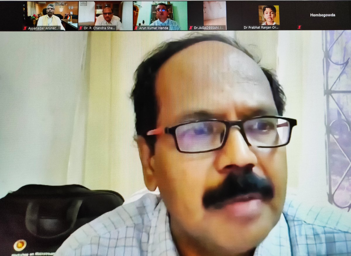 IcarCafri's tweet photo. The CAFRI-MANAGE joint Online Training Programme on Agroforestry (10-12 May, 2021) begins with remarks of Director General, MANAGE and Director, CAFRI; Over 75 participants registered for the programme.
@icarindia #ICAR #agroforestryfirst #onlinetrainingprogramme https://t.co/KFU78lHCNY