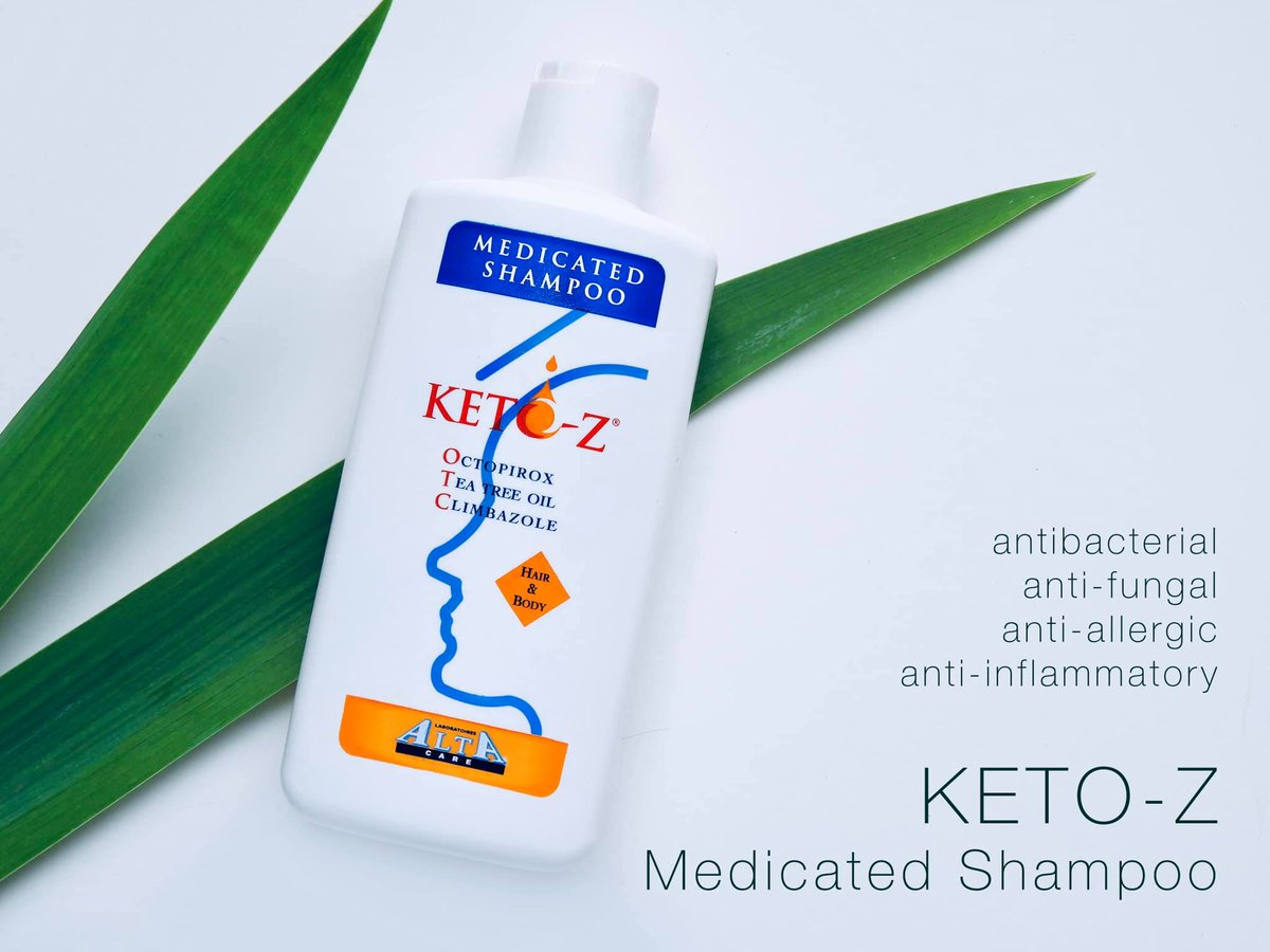 AltaCareLab's tweet photo. Keto-Z is a powerful medicated shampoo that is important to disinfect the skin surface. Use Keto-Z to wash and disinfect your hair, body and hands. For more information please visit https://t.co/CMzTBRNjj2

#medicatedshampoo #disinfectsurfaces #treatinfections #treatinflammation https://t.co/v1UavE7WmB