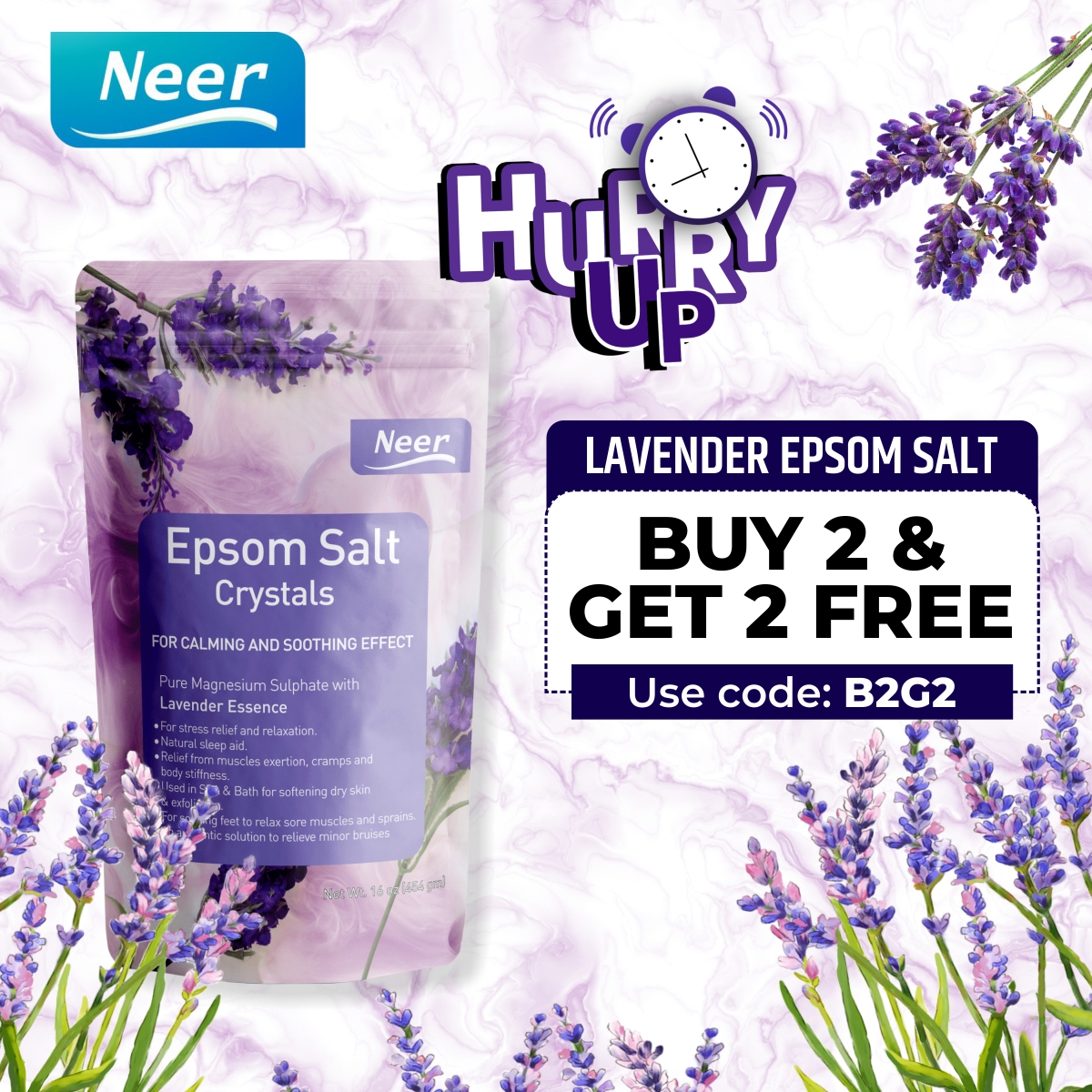 KlorStore's tweet photo. Grab the best offers! Buy 2 Epsom Salt &amp; Get 2 Absolutely Free Use code B2G2 Offer ends Friday

https://t.co/UPvkLekZaR

#epsomsalt #bathsalt #klorstore https://t.co/n4eD5VXPkh