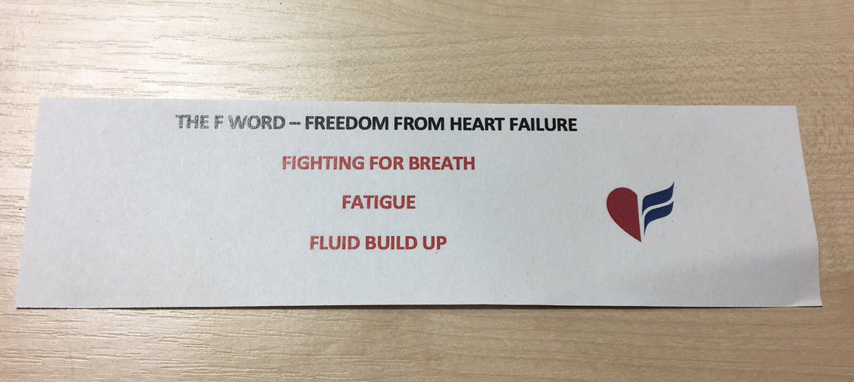 #HeartFailureAwarenessWeek <a href="/UHP_NHS/">University Hospitals Plymouth NHS Trust</a> <a href="/UHP_NHS/">University Hospitals Plymouth NHS Trust</a> #cardiology  <a href="/beckyHFN/">Becky Horne</a>