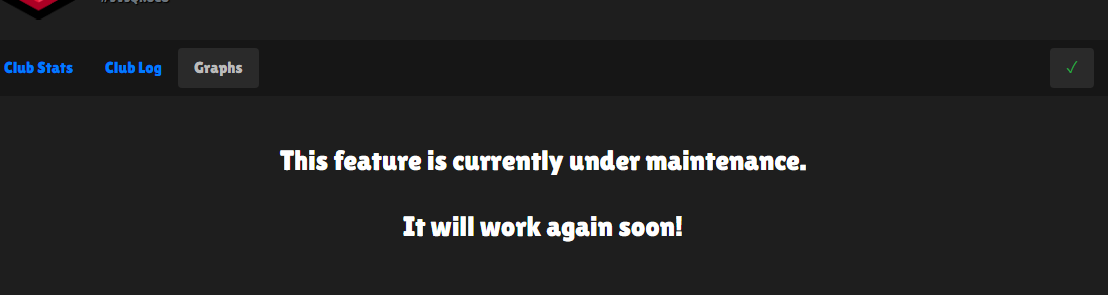 CakapChelsea's tweet photo. @TheBrawlify Thanks for answering my question, unfortunately, it's still saying that 'This feature is currently under maintenance' on the website, it been a week since, I looking forward until this amazing feature finishes the maintenance soon, thanks https://t.co/6b66gWpeK4