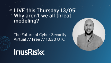 Join us free at this week's #TheFutureofCyberSecuritySummit and tune in from Thursday @ 10:30 UTC for 'Why aren't we all #threatmodeling?' Don't miss it (you even get a free lunch from JustEat... 🍔🍟 >> cybernewsgroup.co.uk/virtual-confer…  #infosec #cybersecurity #itsecurity