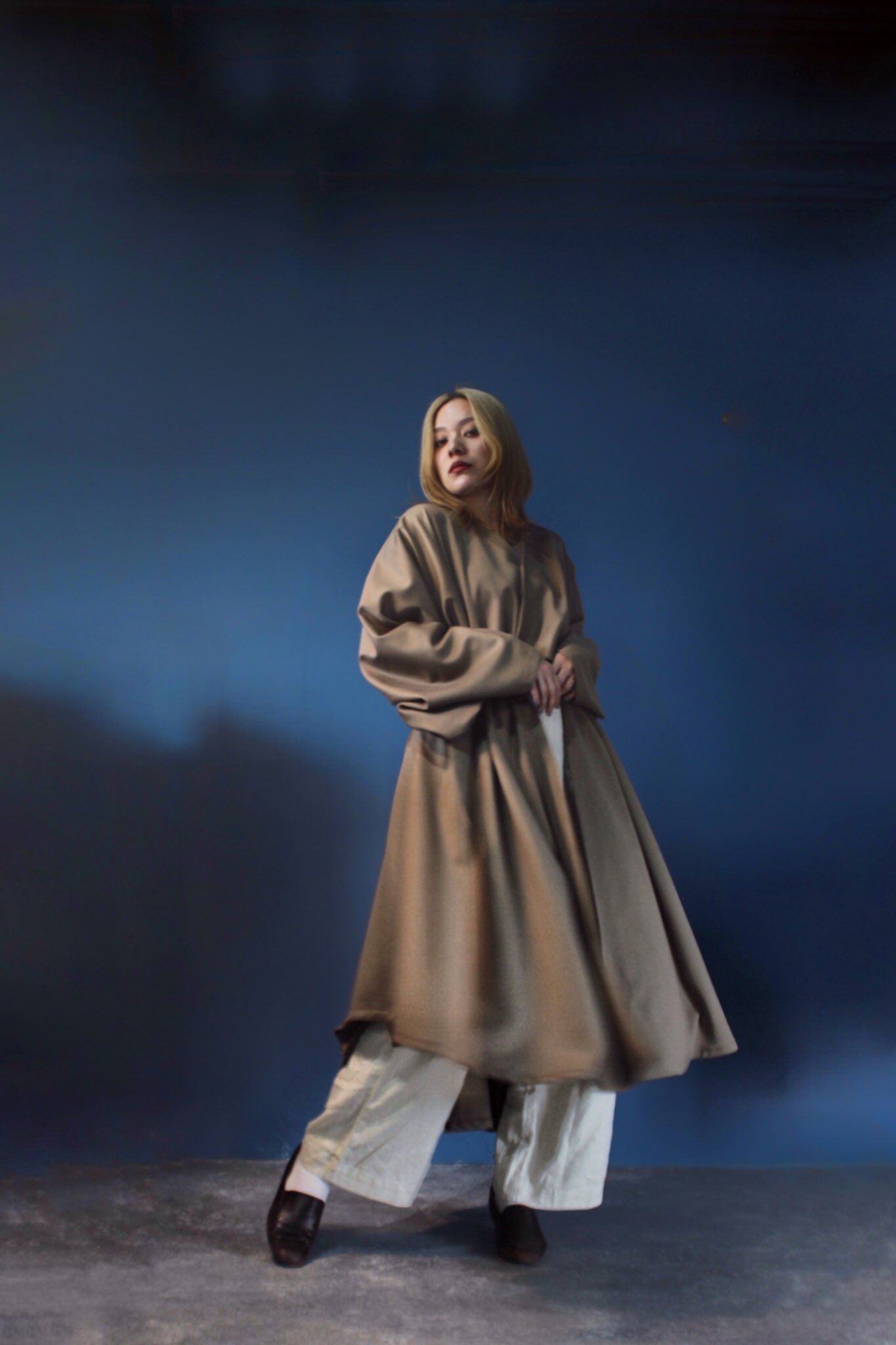 Anen Official Anenらしさであるドレープ ハイスタイル 高貴さが表せたと思います モード ナチュラル服 モードブランド モードファッション ブランド デザインブランド ファッション好きな人と繋がりたい 変形服 羽織り 羽織 ファッション